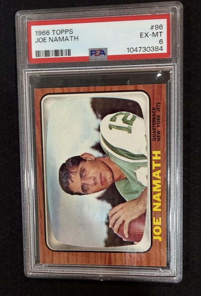 1966 Topps – Joe Namath #96 PSA 6