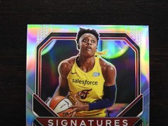 Kelsey Mitchell 2021 WNBA Panini Prizm #SG-KML 1st Silver Prizm Auto Fever