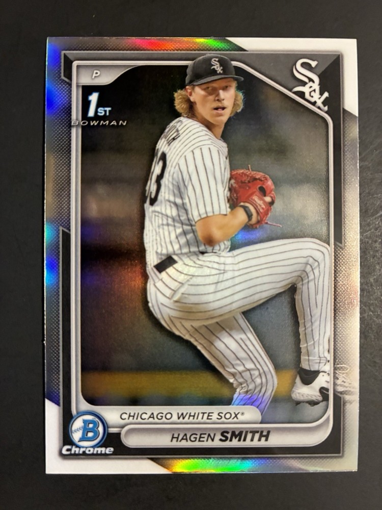 2024 Bowman Draft – Chrome Hagen Smith #BDC-2 1st Refractor Chicago White Sox