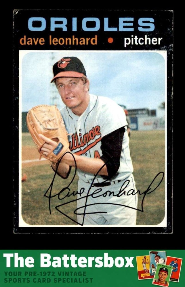 1971 Topps #716 Dave Leonhard VG/VGEX X3784266