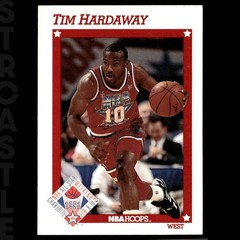 Tim Hardaway 1991-92 NBA Properties #264 Golden State Warriors 🏀 Basketball