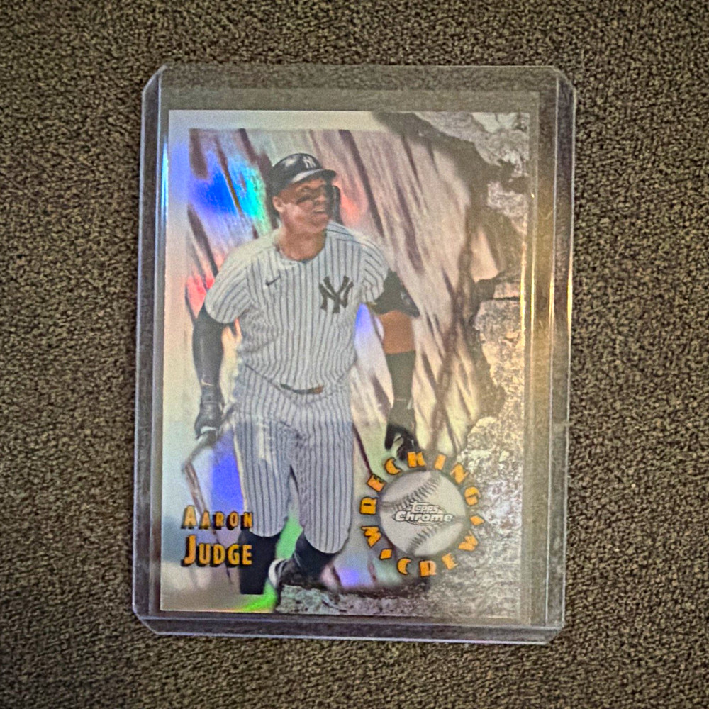 Topps 2024 Archives 1996 Wrecking Crew Insert Aaron Judge Yankees #96WC-1