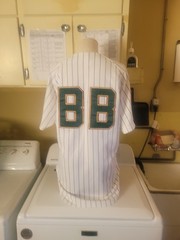 Visalia Oaks Jersey Size 42 Large Adult Rawhide (No Bobbleheads)
