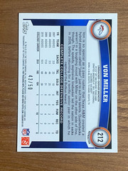 2011 Topps Chrome – Von Miller #212 Gold Refractor /50 (RC)