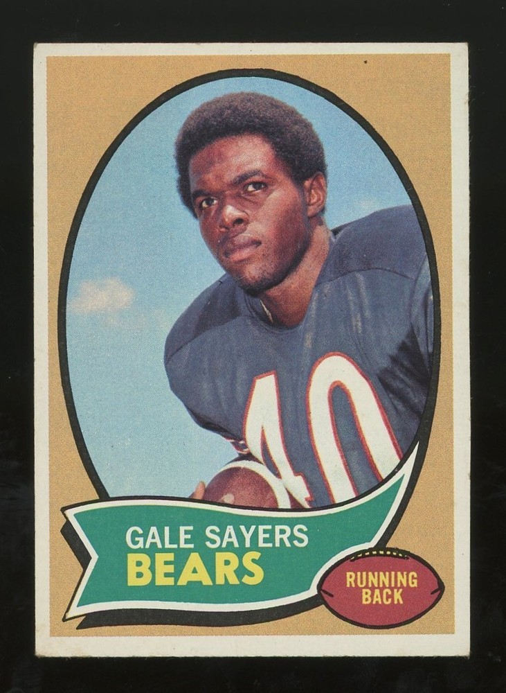 1970 Topps Gale Sayers #70 Vintage Foootball