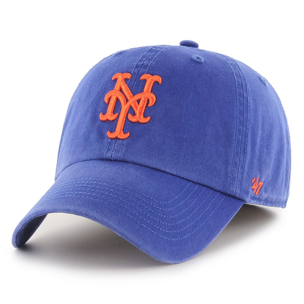 Men&rsquo;s &rsquo;47 Royal New York Mets Franchise Logo Fitted Hat