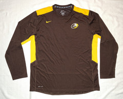 NICE Nike Dri Fit Wyoming Cowboys Football Long Sleeve Athletic Shirt Men&rsquo;s XL