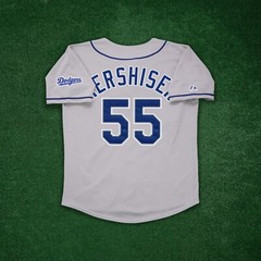 Orel Hershiser 2000 Los Angeles Dodgers Men&rsquo;s Grey Road Jersey