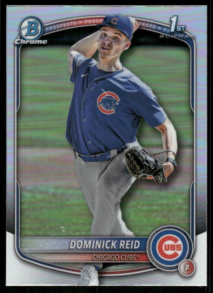 2025 Bowman Draft #BDC-53 Dominick Reid Chrome Refractor