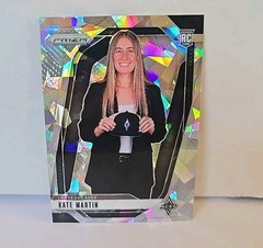 KATE MARTIN ROOKIE ICE PRIZM VARIATION #148 RC PRIZM CRACKED ICE LAS VEGAS ACES
