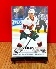 2025-26 Upper Deck Extended Series Young Guns XAVIER BOURGAULT Senators #727