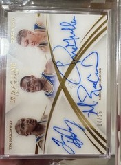 2014 immaculate trio autographs Hardaway, Richmond, Mullin /25 Run TMC