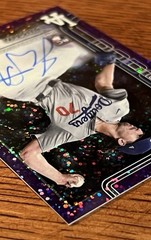 JUSTIN WROBLESKI (RC) AUTO /299🔥2025 Topps Chrome⚾️Dodgers RA-JWR GRADE ME!🤩💎