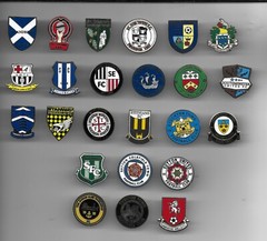 NON LEAGUE FOOTBALL CLUBS ENAMEL LAPEL BADGES LIST C