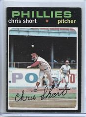 Chris Short 1971 Topps Baseball Card #511-Philadelphia Phillies