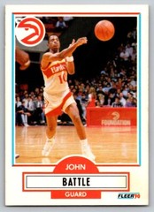 1990-91 Fleer – John Battle #1