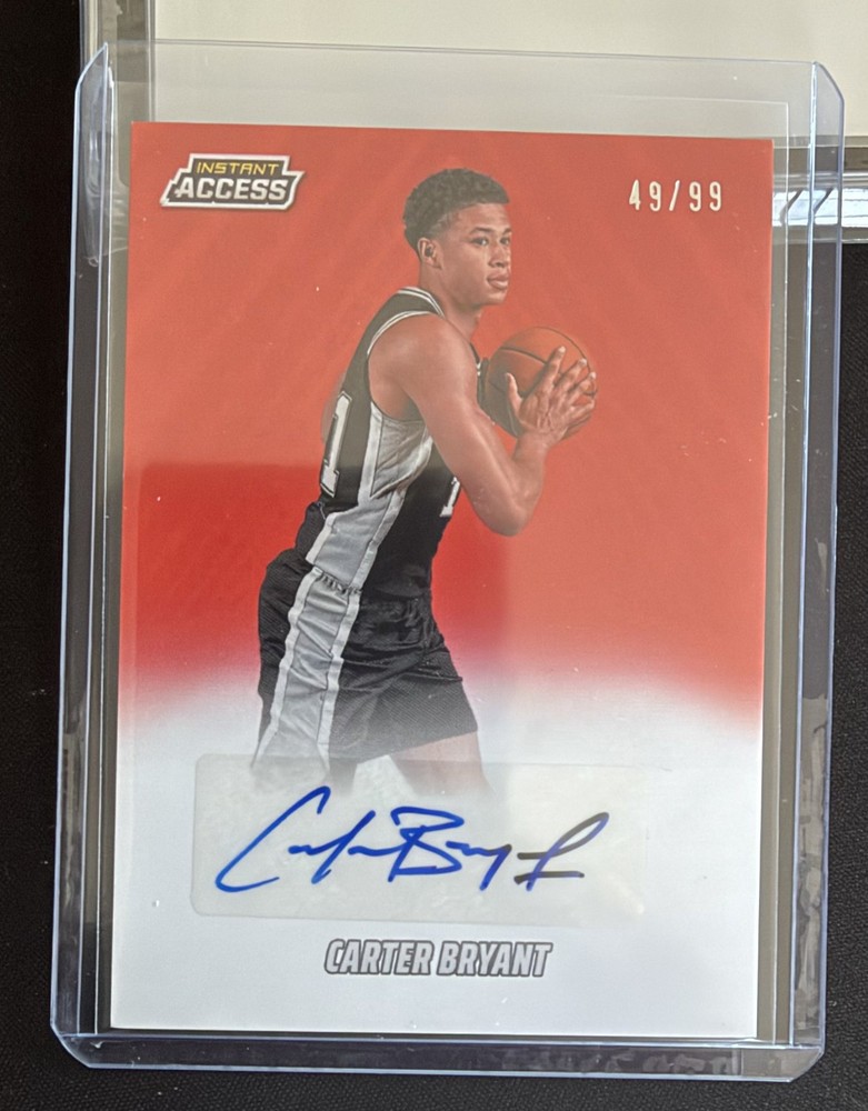 2026 Panini National VIP Instant Access Carter Bryant Auto # /99