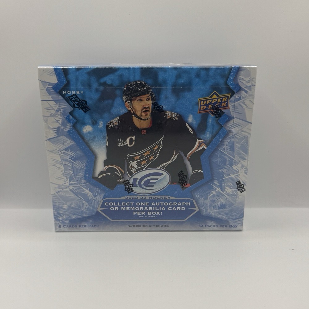2022-23 Upper Deck ICE Hockey Hobby Box – Factory Sealed