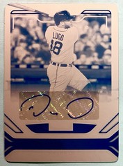 2020 *DAWEL LUGO* AUTO PRINTING PLATE 1 of 1 Panini Chronicles-PlayBook #PA-DL