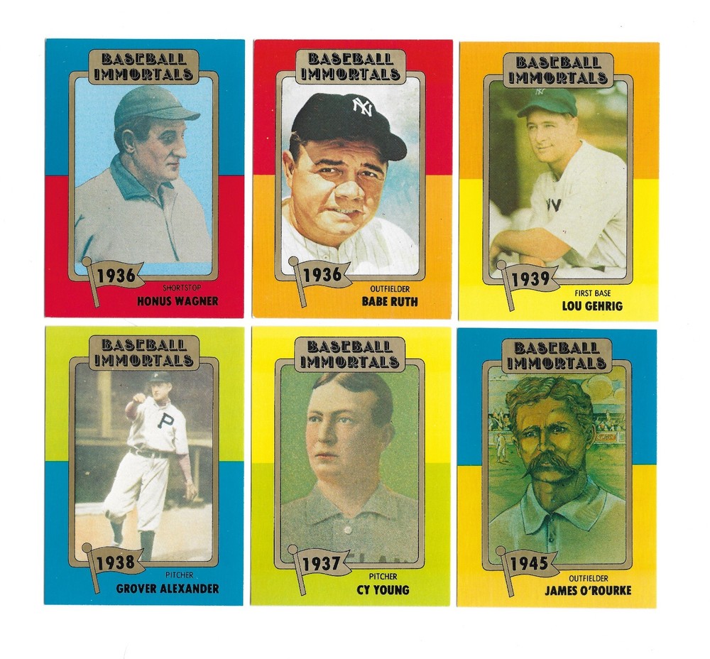 1980&rsquo;s TCMA Baseball Immortals – You Pick / Complete Your Set