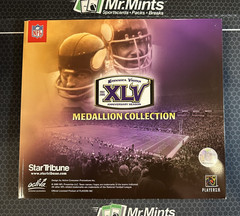🏈 2005 Star Tribune Minnesota Vikings Medallion Collection – 22 Complete 🏈