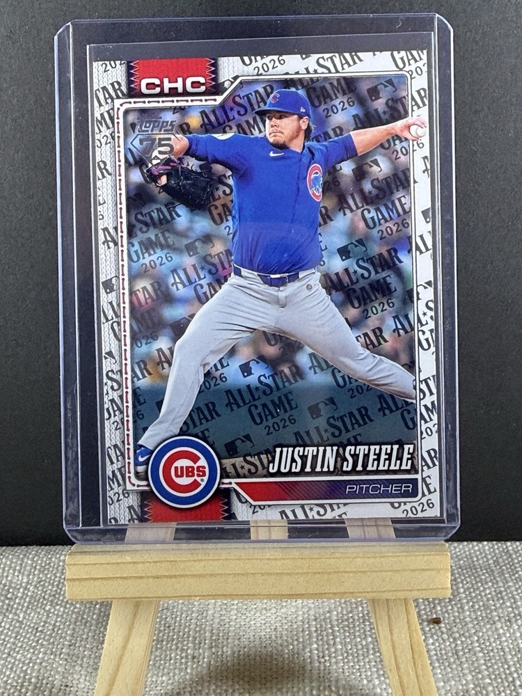 2026 Topps Series 2 – Justin Steele #486 All Star Parallel – Cubs
