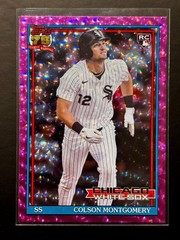 Colson Montgomery-2026 Topps-1991 Topps Pink Crackle Foil-#T91-4 CHI WhiteSox