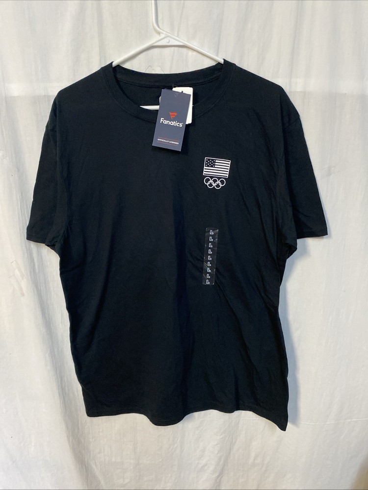 Fanatics – Men&rsquo;s Size Large – Team USA 2024 Olympics Logo T-Shirt