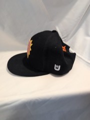 Phoenix Suns Ultra Game Large Logo Adjustable Snapback Hat Black OSFM