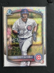 2025 Bowman Chrome Brett Bateman 1st Laser Refractor