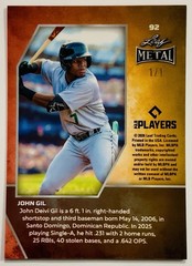 2026 Leaf Metal John Gil 1/1 !!