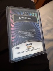 Panini 2025 Select Racing NASCAR Ryan Blaney Prizm Auto Insert and color wheel