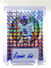 Lewis Cine 2023 Panini Mosaic #S10 Scripts Rookie Auto Minnesota Vikings