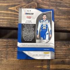Chase Elliot Spectra /49 2021 Spectrum NASCAR Card Rare Thick Red