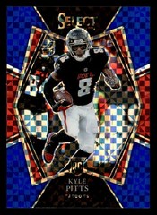 2021 Panini Select Blue Prizm #146 Kyle Pitts SN,RC #/149