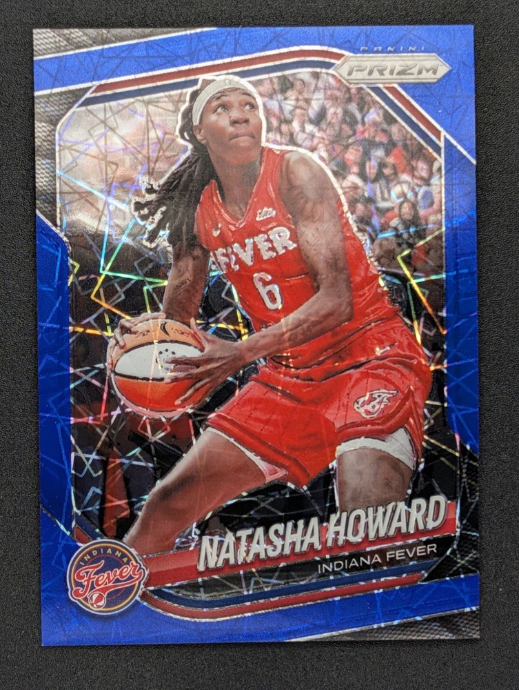 2025 Panini Prizm WNBA – Natasha Howard #54 – Blue Velocity Prizm Indiana Fever