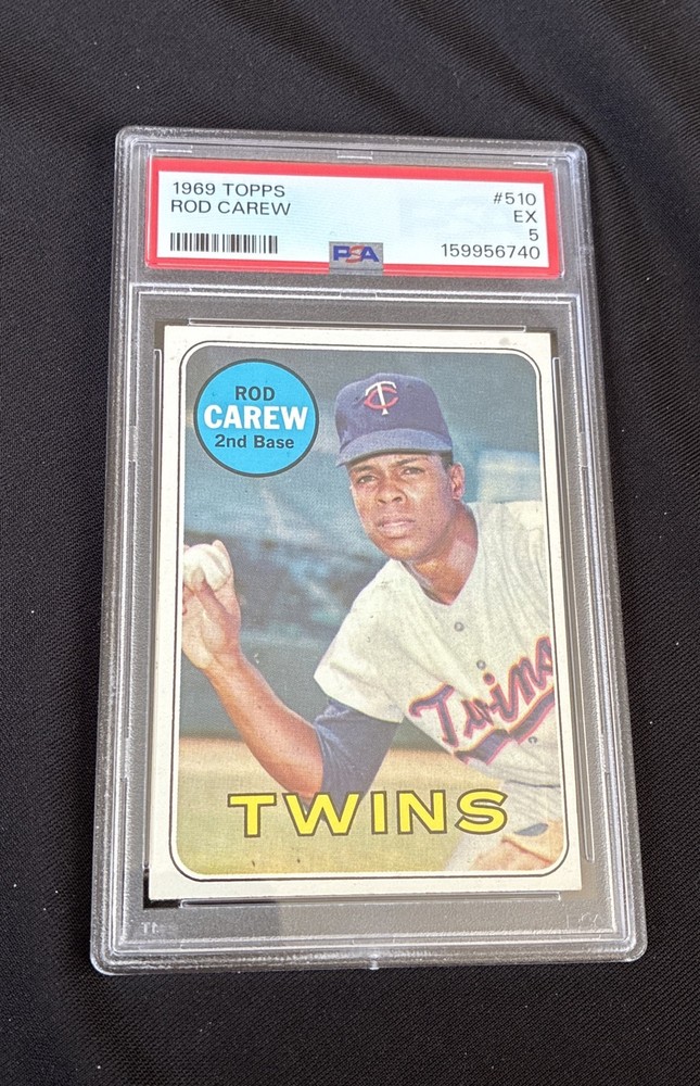 1969 Topps – Rod Carew #510 PSA 5