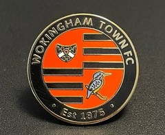 Wokingham Town FC Non-League football pin badge