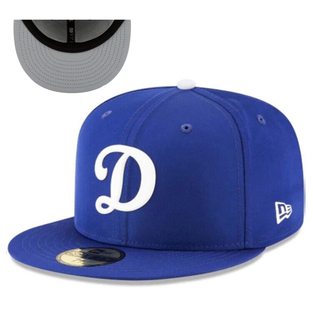 New Era 59FIFTY Los Angeles Dodgers Fitted Hat Royal Blue D Logo Cap