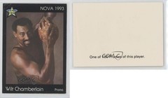 1993 Star Nova Promos /100 Wilt Chamberlain HOF 0n0
