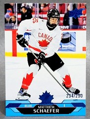 2026 Upper Deck Team Canada Deluxe #106 Matthew Schaefer 234/250