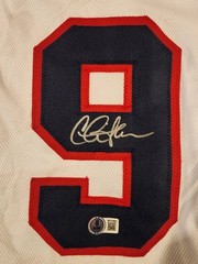 Charlie Sheen Autographed Major League Movie White Home Custom Jersey BSA