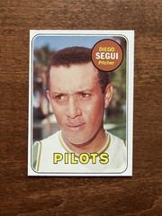 1969 Topps, #511 Diego Segui, EX-EXMT
