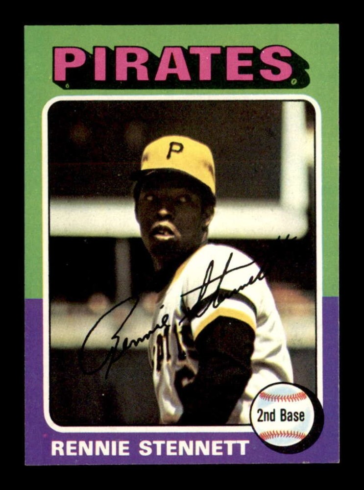 1975 Topps #336 Rennie Stennett NM/NM+ X3729905
