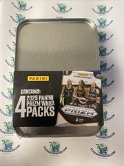 Panini 2025 Prizm WNBA 4-Pack Prizm Tin Featuring A&rsquo;ja Wilson