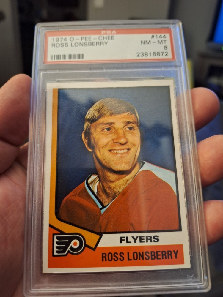 1974-75 O-Pee-Chee – Ross Lonsberry #144
