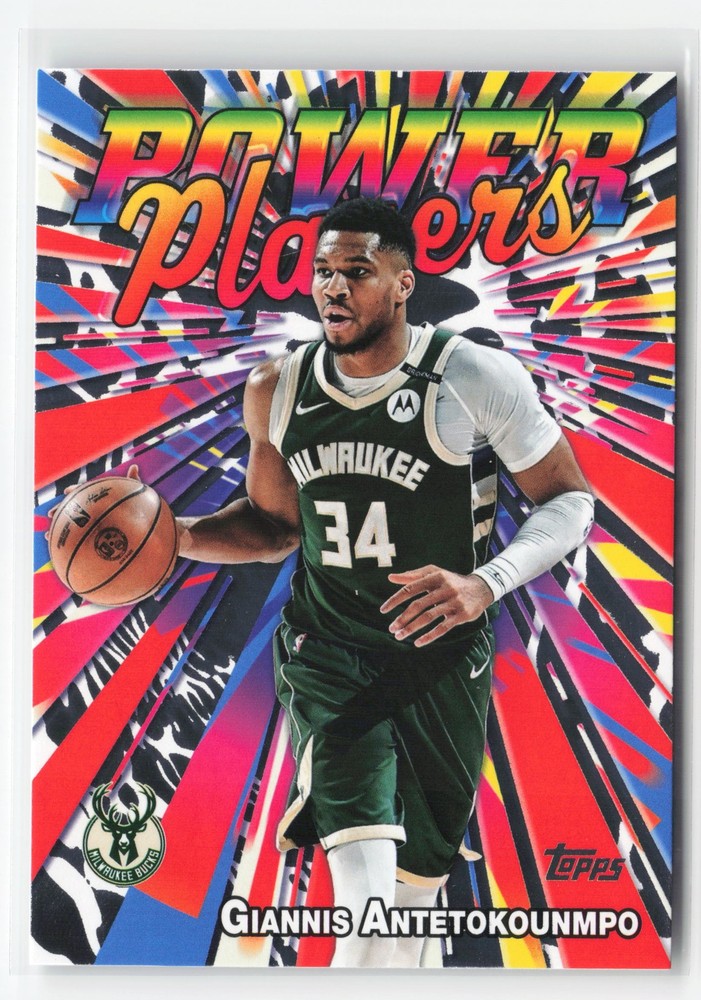 2025-26 TOPPS POWER PLAYERS GIANNIS ANTETOKOUNMPO #PP-1 BUCKS
