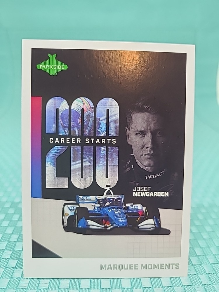 2025 Parkside Indycar Marquee Moments Josef Newgarden 200 Starts MM-9