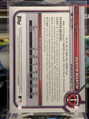 2022 Bowman #BP-139 Austin Martin /499 Twins Prospects Sky Blue 7D