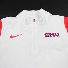 SMU Mustangs Nike Pullover Men&rsquo;s White New without Tags Multiple Sizes